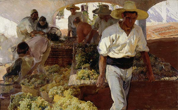 Die Vorbereitung der Rosine, 1900 | Sorolla y Bastida