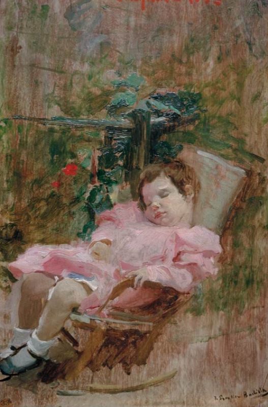 Schlafender Joaquín, n.d. | Joaquín Sorolla | Giclée Leinwand-Kunstdruck