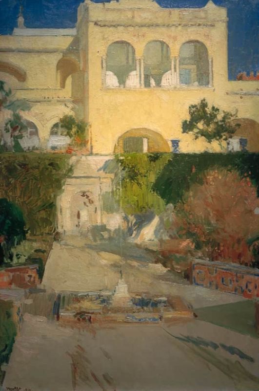 Sunny Afternoon in the Alcázar of Seville, 1910 | Joaquín Sorolla | Giclée Canvas Print