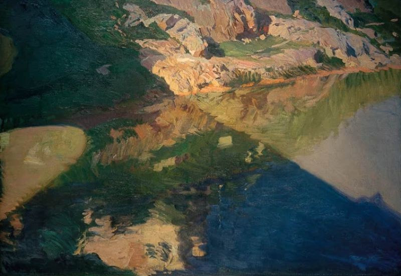 The Shadow of the Alcántara Bridge, 1906 | Joaquín Sorolla | Giclée Canvas Print
