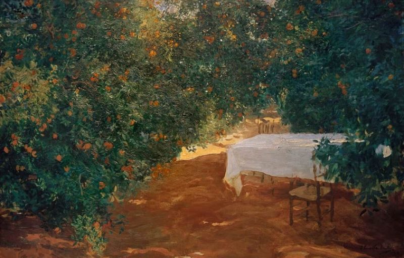 Orange Garden. Alcira, 1903 | Joaquín Sorolla | Giclée Canvas Print
