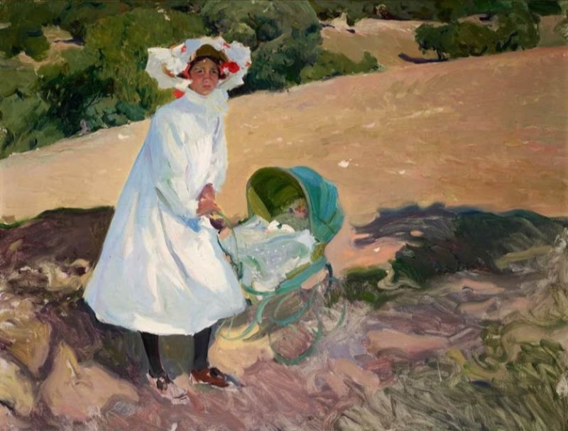 Elenita in El Pardo, 1907 | Joaquín Sorolla | Giclée Canvas Print
