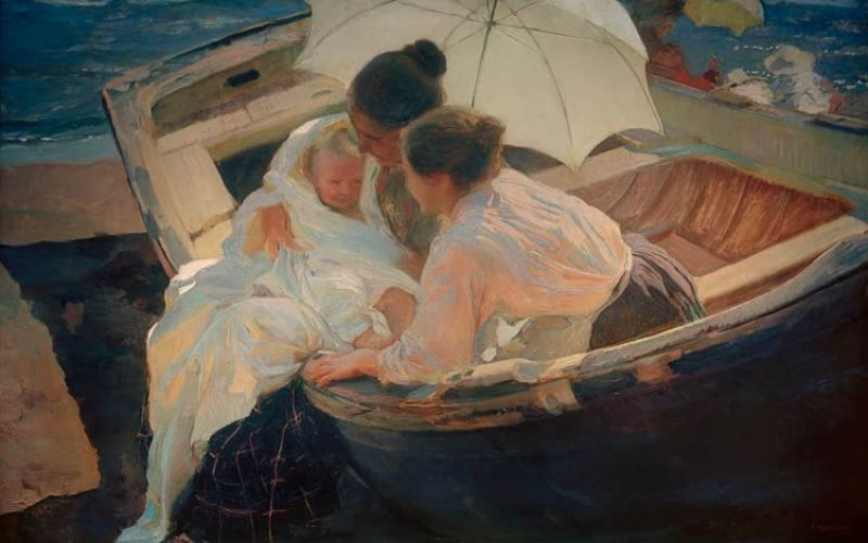 After Bathing, 1902 | Joaquín Sorolla | Giclée Canvas Print