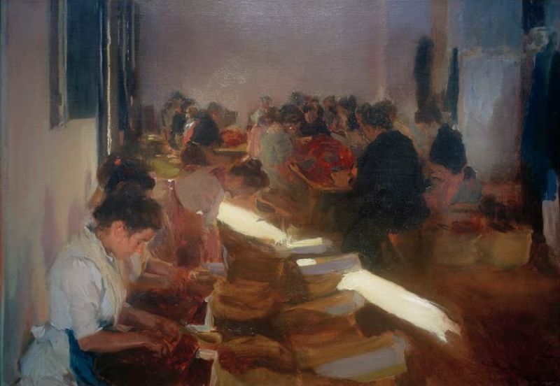 Packaging Raisins, 1900 | Joaquín Sorolla | Giclée Canvas Print