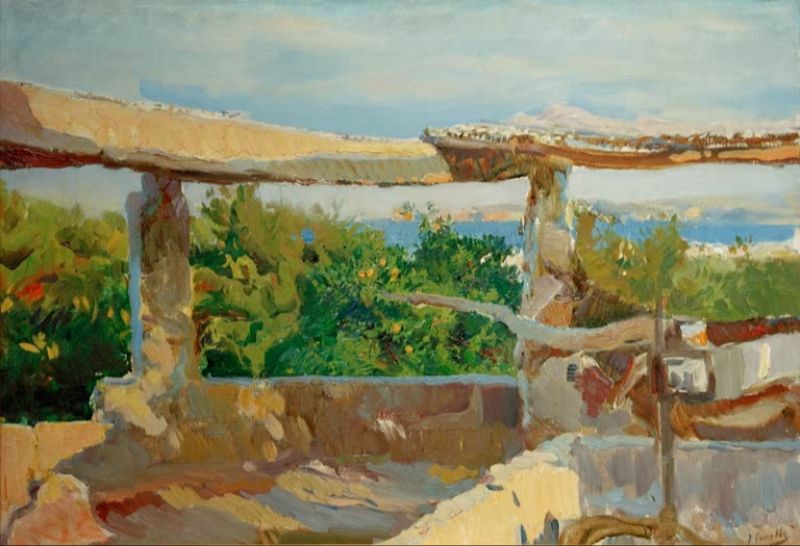 Treadmill in Jávea, 1900 | Joaquín Sorolla | Giclée Canvas Print