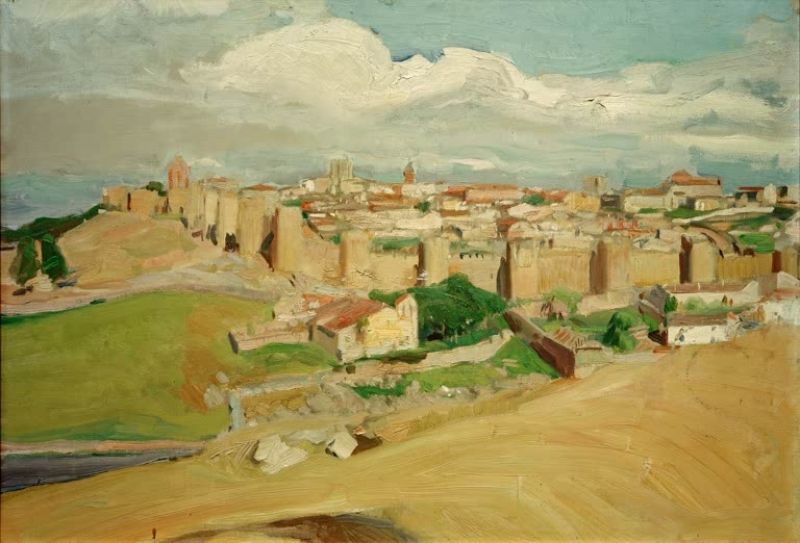 View of Avila, 1912 | Joaquín Sorolla | Giclée Canvas Print