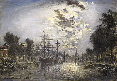 Jongkind | Rotterdam, 1881 | Giclée Canvas Print