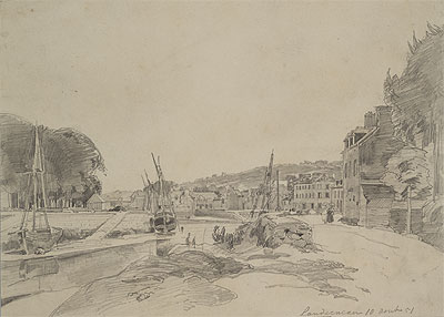 Jongkind | Landerneau, 1851 | Giclée Paper Print