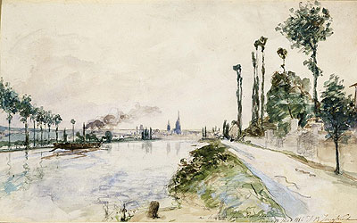 Jongkind | Rouen, 1863 | Giclée Paper Print