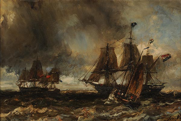 Le Grain, c.1865 von Jongkind | Giclée Leinwand-Kunstdruck