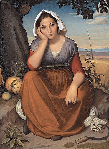 Vittoria Caldoni, 1821 | Overbeck | Giclée Canvas Print