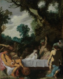 Bacchanalian Feast, c.1617 | Johann Liss