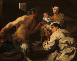 The Satyr and the Peasant, c.1623/26 | Johann Liss