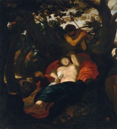 Nymph and Shepherd, 1625 | Johann Liss
