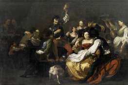 The Prodigal Son with the Prostitutes, c.1622/23 | Johann Liss