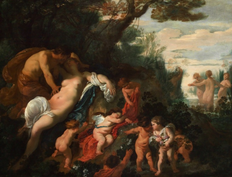 Venus and Adonis, 1625 | Johann Liss | Giclée Canvas Print