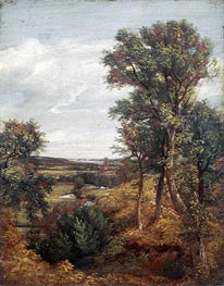 Constable | Dedham Vale, 1802 by | Giclée Canvas Print