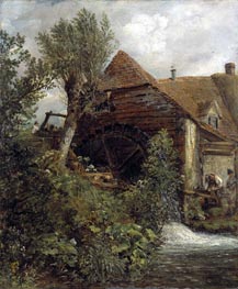 Wassermühle in Gillingham, Dorset | Constable | Gemälde Reproduktion