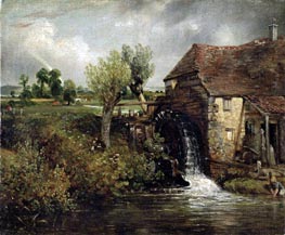 Parham's Mill, Gillingham, Dorset | Constable | Gemälde Reproduktion