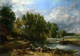 Stratford Mill, 1820 by Constable | Canvas Print