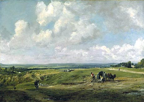 Hamstead Heath, c.1820 | Constable | Giclée Leinwand Kunstdruck