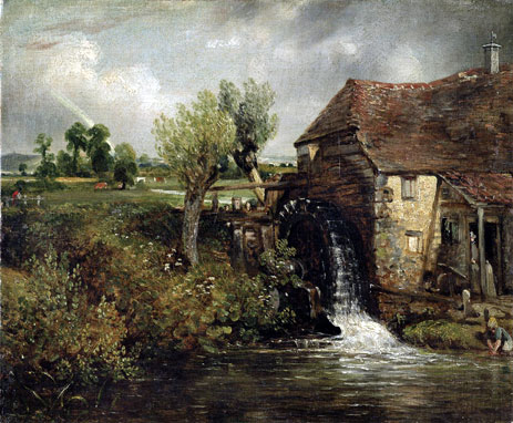 Parham's Mill, Gillingham, Dorset, 1824 | Constable | Giclée Canvas Print