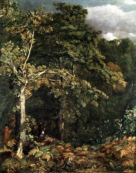 Edge of a Wood, 1801 | Constable | Giclée Canvas Print