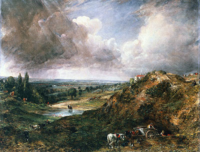 Branch Hill Pond, Hampstead, c.1828 | Constable