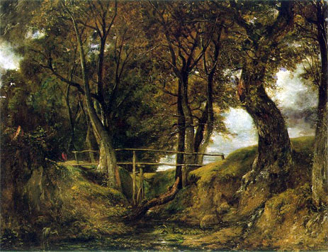 Helmingham Dell, c.1825/26 | Constable