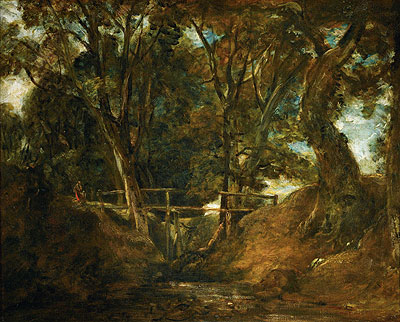 Helmingham Dell, Suffolk, c.1823 | Constable | Giclée Canvas Print