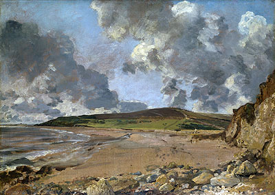 Weymouth Bay - Bowleaze Cove and Jordon Hill, c.1816/17 | Constable | Giclée Leinwand Kunstdruck