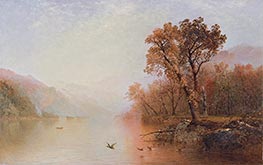 Lake George, c.1860 by John Frederick Kensett | Canvas Print