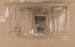 Haupteingang der Großen Moschee (Ulu Cami) Bursa, Türkei, c.1840/41 | John Frederick Lewis