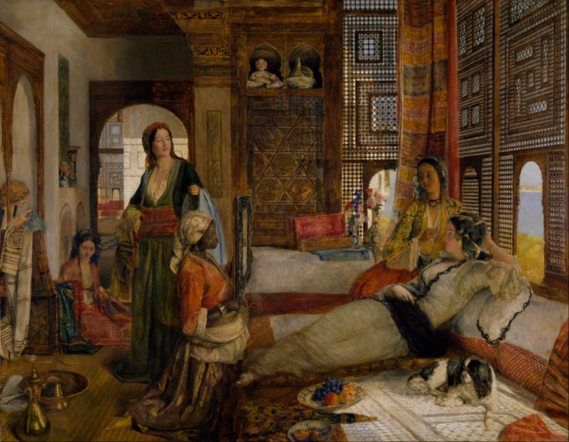 The Harem, 1876 | John Frederick Lewis | Giclée Canvas Print
