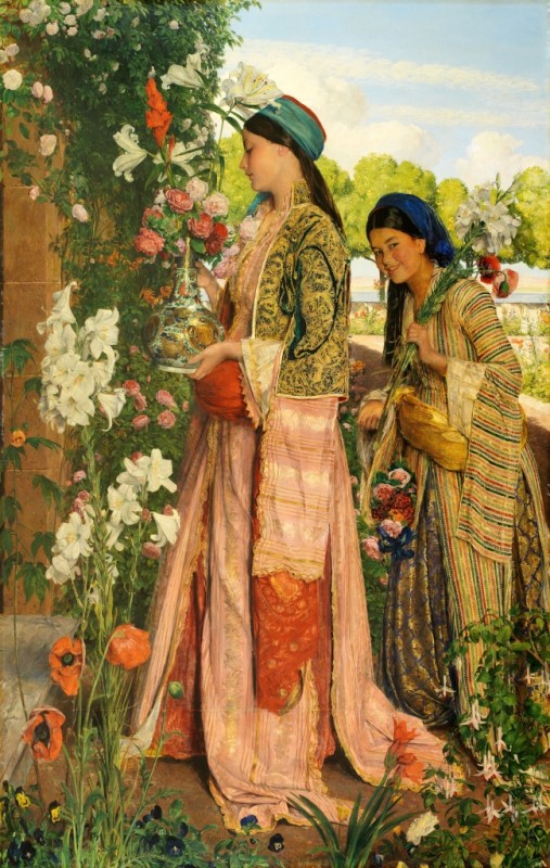 Lilium Auratum, 1871 | John Frederick Lewis | Giclée Canvas Print
