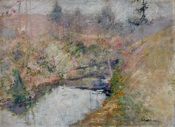 Hemlockbecken, c.1890/00 | John Henry Twachtman