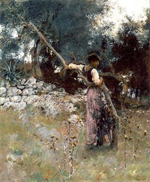 A Capriote, 1878 by Sargent | Canvas Print