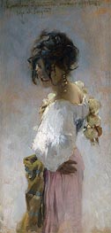 Rosina, 1878 by Sargent | Canvas Print