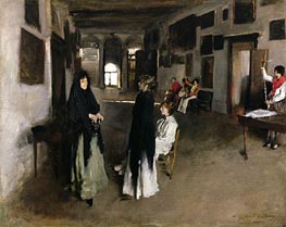 Sargent | A Venetian Interior | Giclée Canvas Print