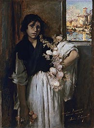 Venetian Onion Seller | Sargent | Painting Reproduction