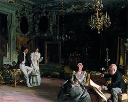 An Interior in Venice | Sargent | Painting Reproduction