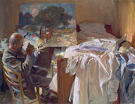 An Artist in his Studio | Sargent | Gemälde Reproduktion