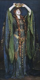 Miss Ellen Terry as Lady Macbeth, 1889 von Sargent | Leinwand Kunstdruck