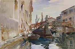 Giudecca, c.1913 von Sargent | Papier-Kunstdruck