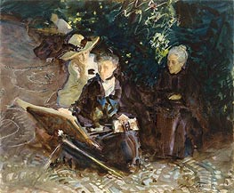In the Generalife | Sargent | Gemälde Reproduktion