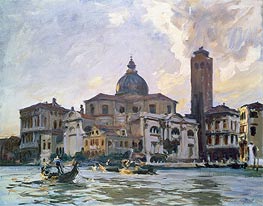 Palazzo Labia, Venice, 1903 von Sargent | Leinwand Kunstdruck