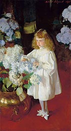 Helen Sears, 1895 by Sargent | Canvas Print