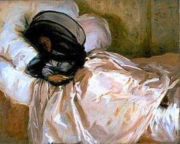 The Mosquito Net | Sargent | Painting Reproduction