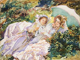 Simplon Pass: The Tease | Sargent | Gemälde Reproduktion