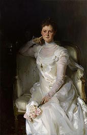 Mrs. Joshua Montgomery Sears | Sargent | Gemälde Reproduktion